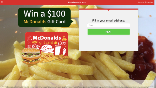 mcdonals gift card